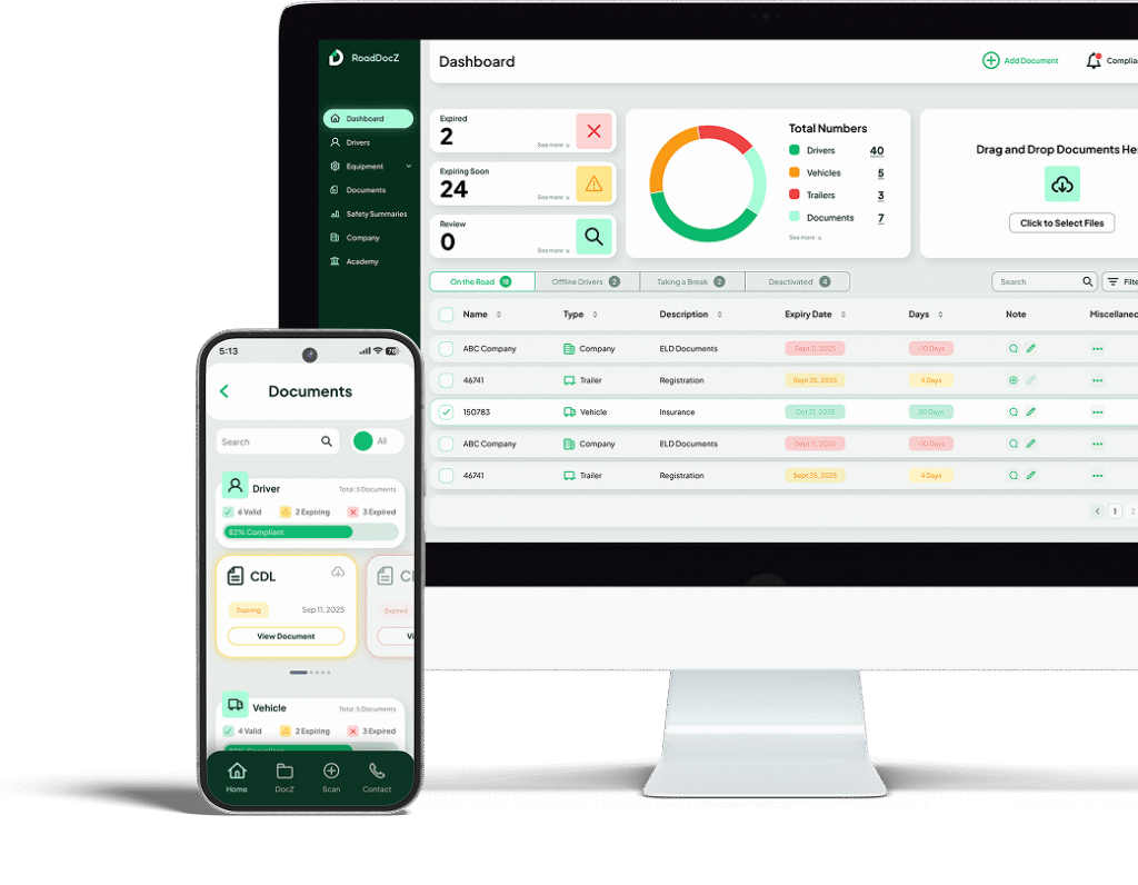 roaddocz platform header